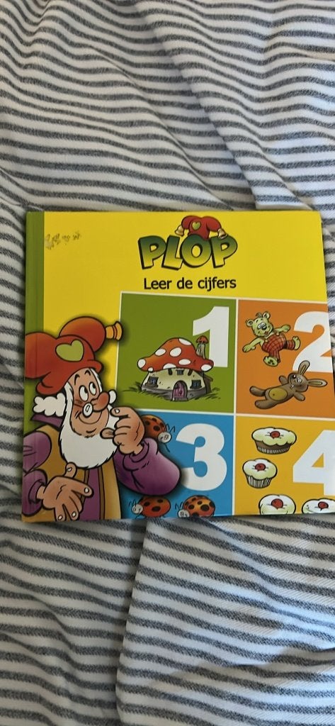 Plop Leer de cijfers - Educatief kinderboek, Ophalen, Studio 100, Non-fictie, Jongen of Meisje