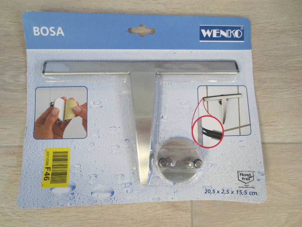 Wenko 18171100 Bosa matte douchewisser - raamwisser NIEUW, Overige merken, Nieuw, Ophalen of Verzenden, Douche-accessoire