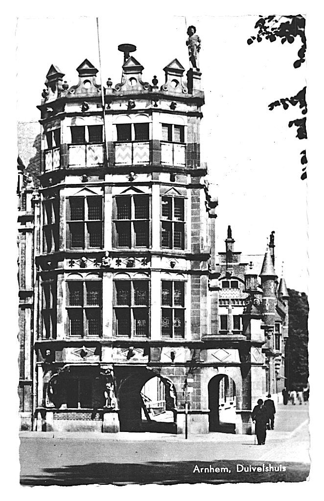940741	Arnhem	Duivelshuis	1959	Gelopen met Postzegel, Ophalen of Verzenden, 1940 tot 1960, Gelopen, Gelderland