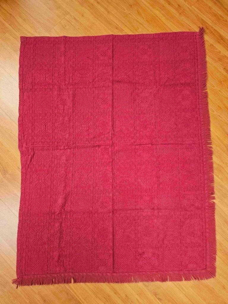 Magenta rode sprei 116/142, Dekbedovertrek, Ophalen of Verzenden, Zo goed als nieuw, Mon Plaisir 19, Etten-Leur, Netherlands