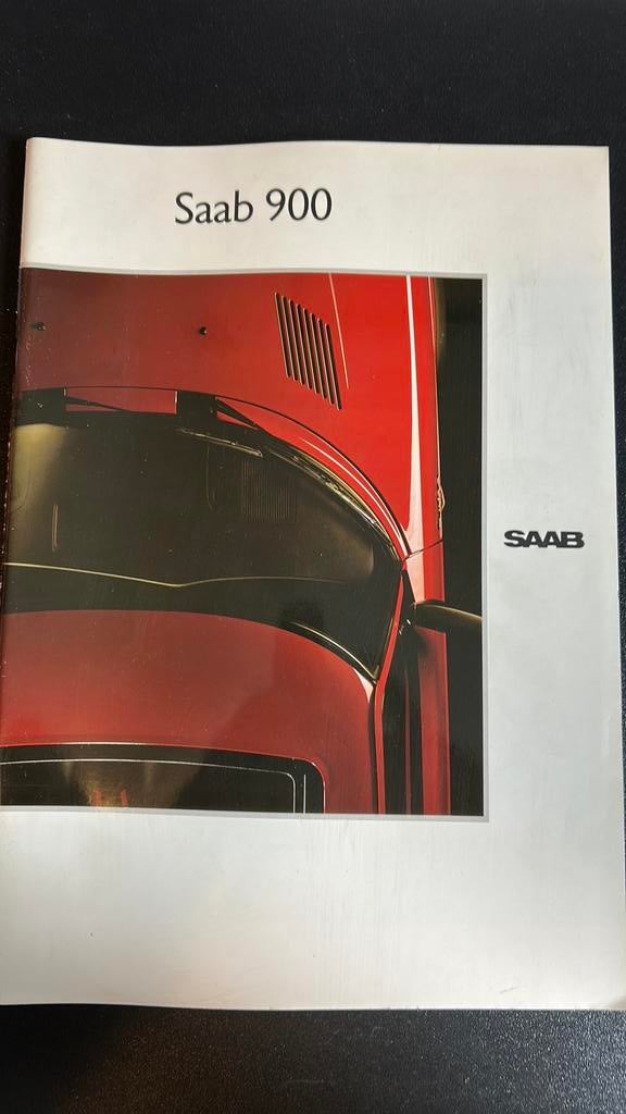 Saab 900 classic folder 1989, Ophalen of Verzenden, Zo goed als nieuw, Overige merken