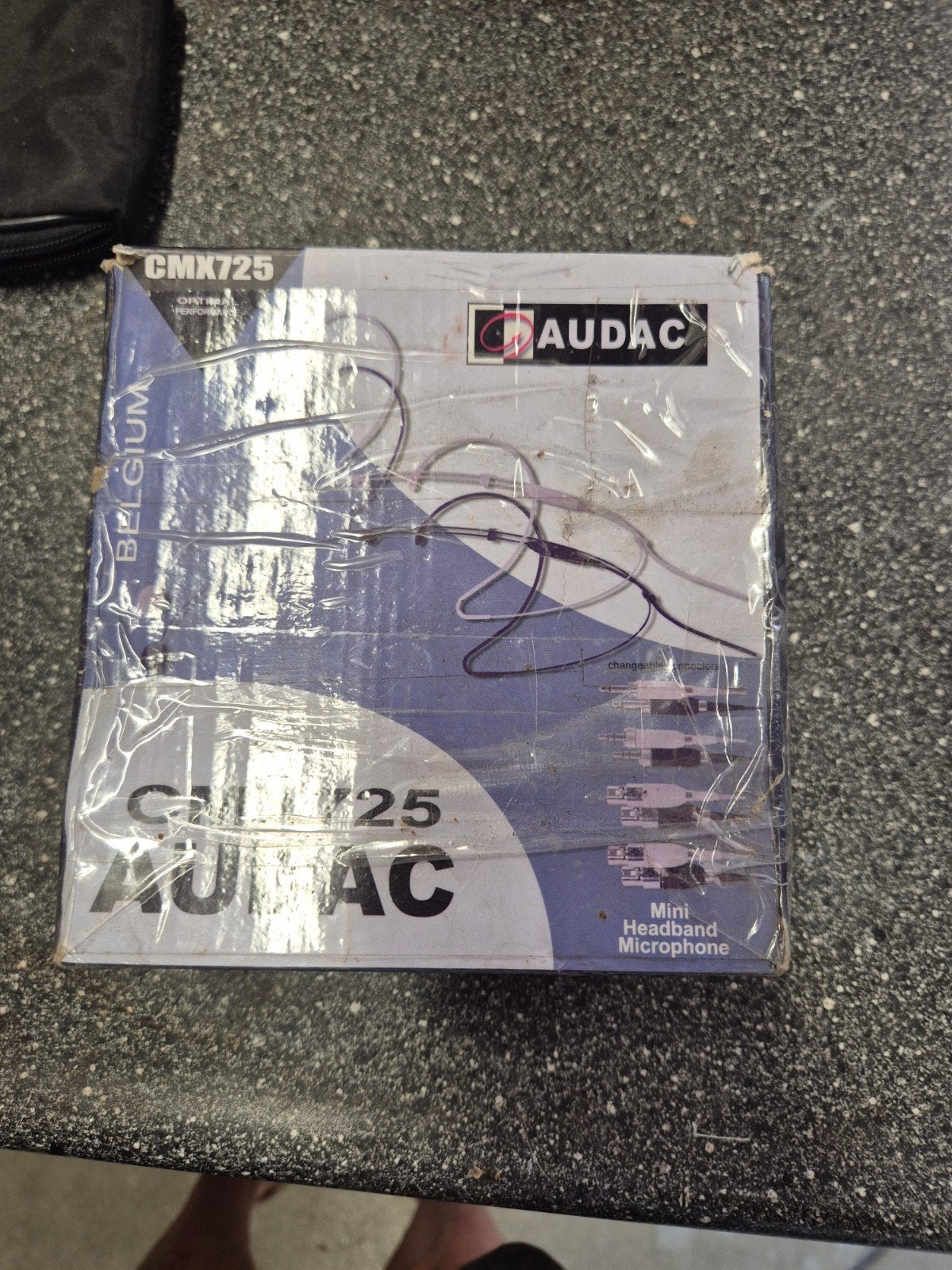 Audac CMX725 Mini Hoofdband Microfoon, Muziek en Instrumenten, Microfoons, Ophalen of Verzenden, Gebruikt, Overige typen