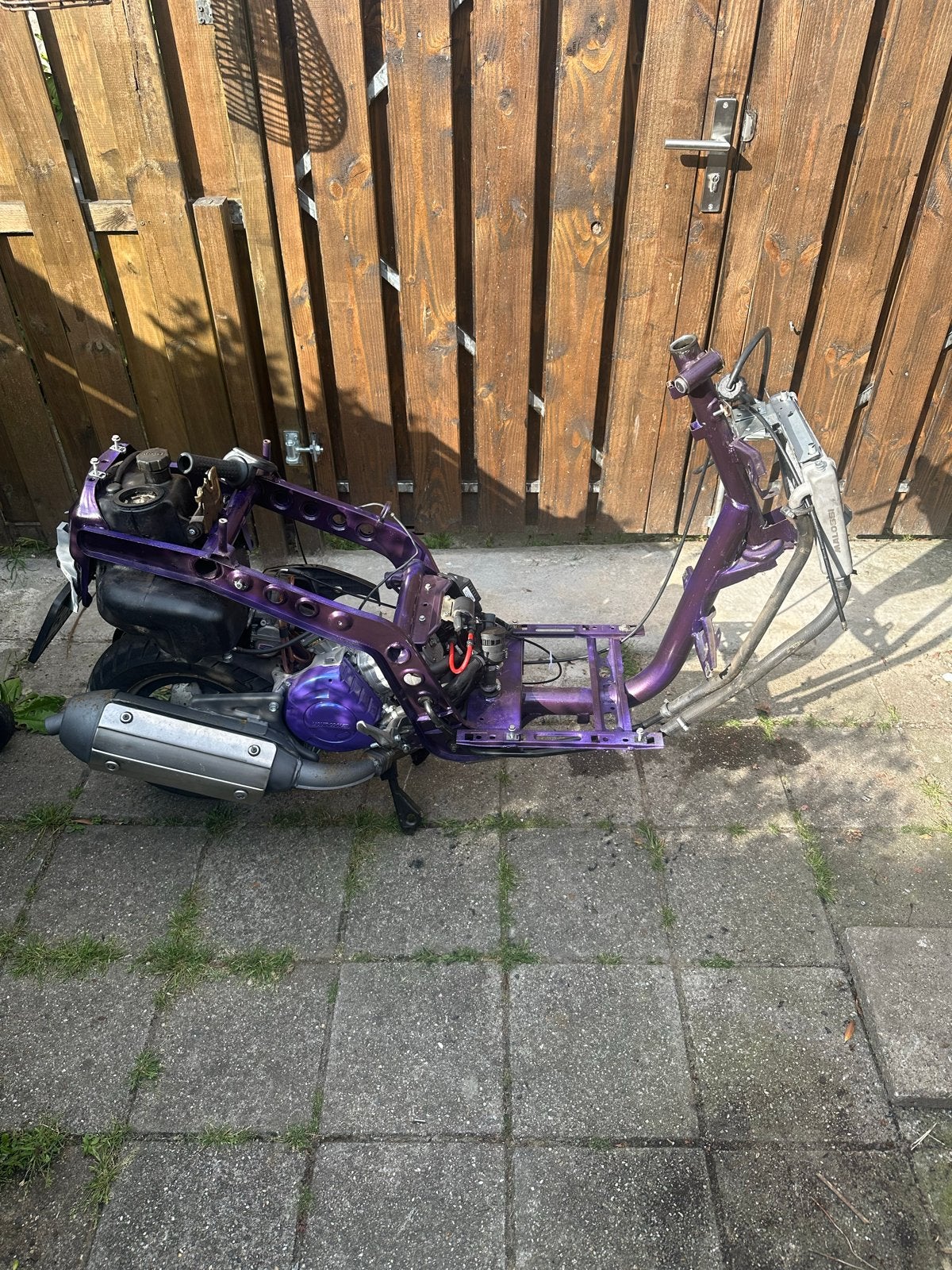 Piaggio SKR 125/180cc A1 Frame + Blok LC 55slag, Ophalen, Gebruikt