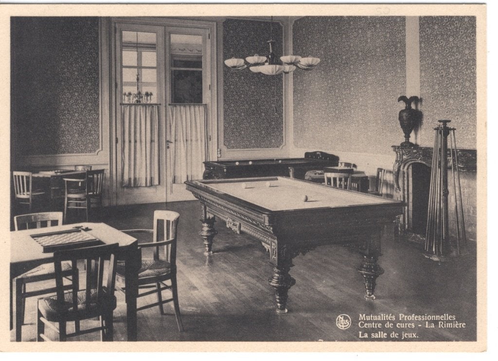 La Rimiere Damspel Biljart Snookers, Ophalen of Verzenden, Zo goed als nieuw, Biljarttafel