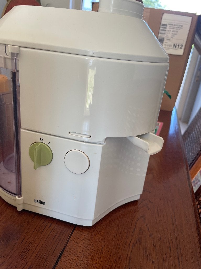 Braun Sapcentrifuge / Juicer, Ophalen, Zo goed als nieuw, Elektrisch, Sapcentrifuge