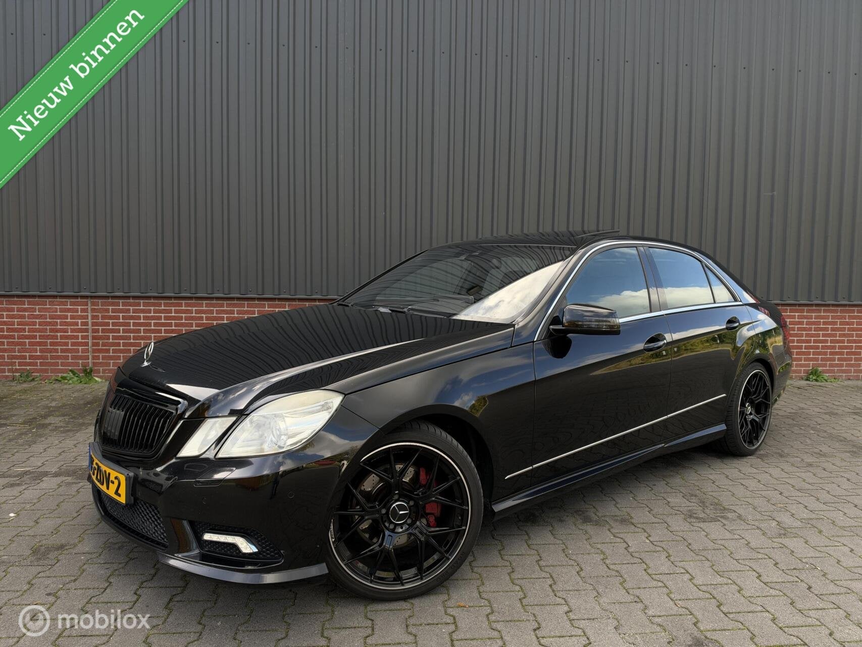 Mercedes E-klasse E350 CDI Avantgarde AMG Line Carplay Xenon, Auto's, Automaat, Euro 5, Gebruikt, Zwart