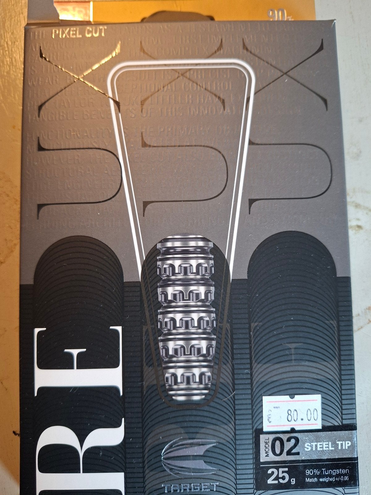 Target Swiss Point Darts 25 gram, Ophalen of Verzenden, Zo goed als nieuw, Pijlen