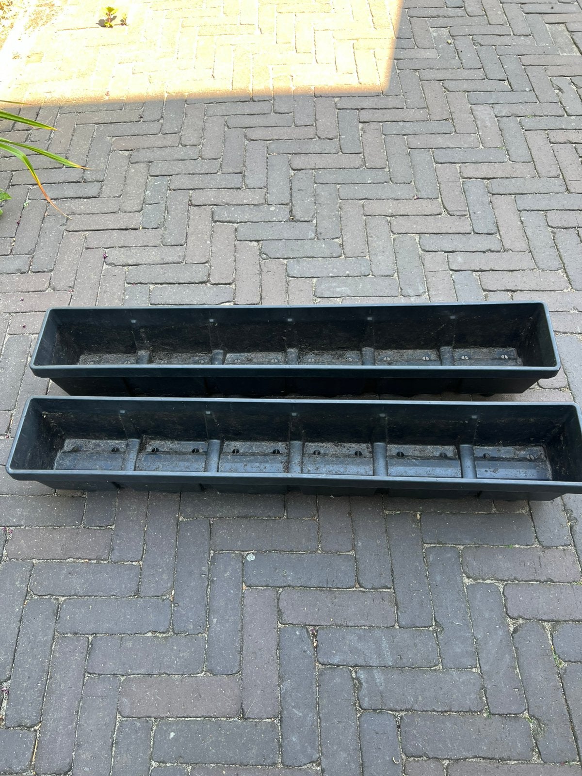 Aardbeienbakken/ moestuinbakken 100 cm 15 liter, Tuin en Terras, Bloembakken en Plantenbakken, Ophalen, Gebruikt, Rond, Minder dan 30 cm