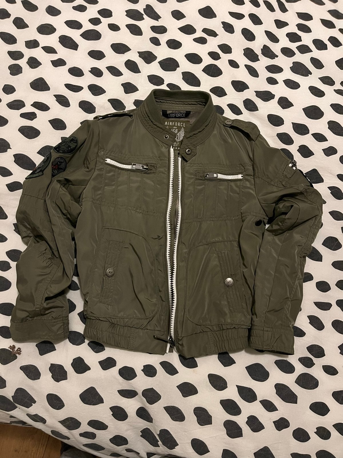 Airforce jas maat XS, Ophalen of Verzenden, Zo goed als nieuw, Maat 34 (XS) of kleiner, Groen