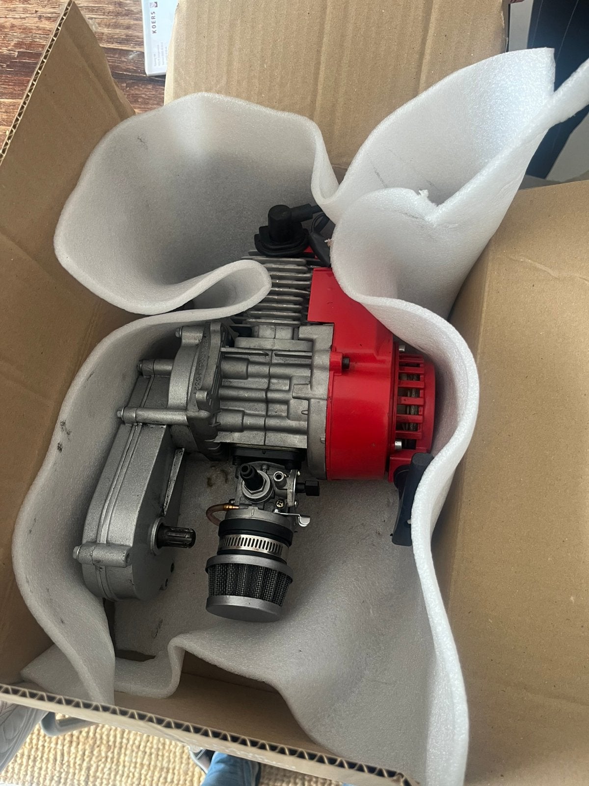Motorblok 49cc, Ophalen, Zo goed als nieuw