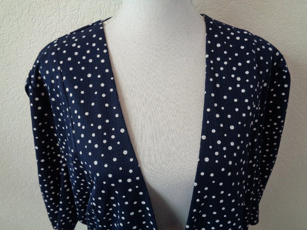 maat 48 oksel tot oksel 64 cm-in taille losse  elastiek, Ophalen of Verzenden, Zo goed als nieuw, Maat 46/48 (XL) of groter, Blauw
