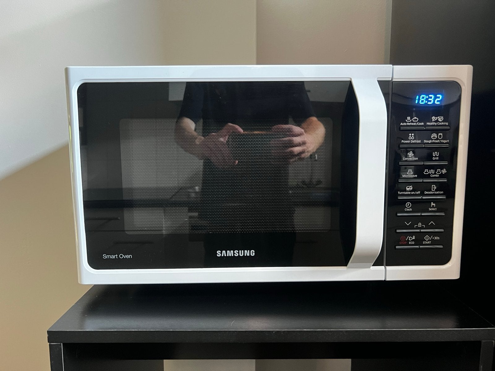 Samsung MC28H5015AW Combimagnetron, Witgoed en Apparatuur, Magnetrons, Ophalen, Combimagnetron, Grill, Zo goed als nieuw