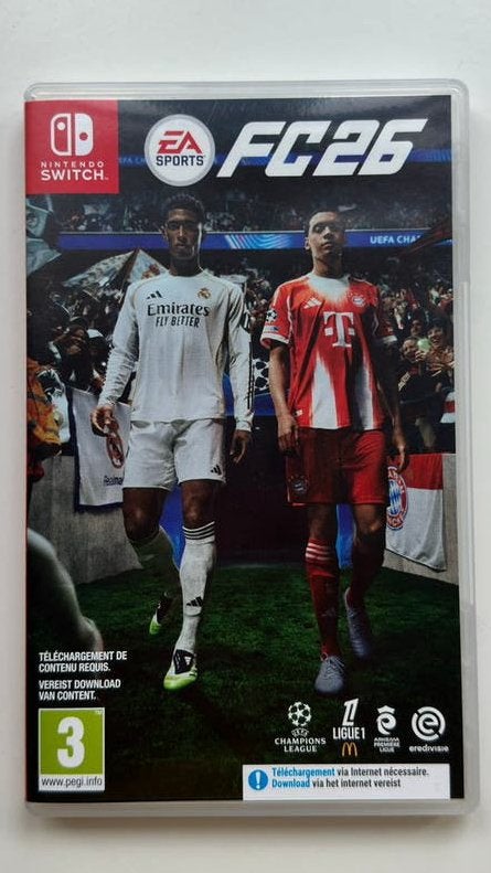 FC2026 Nintendo Switch, 1 speler, Ophalen of Verzenden, Zo goed als nieuw, Vanaf 3 jaar