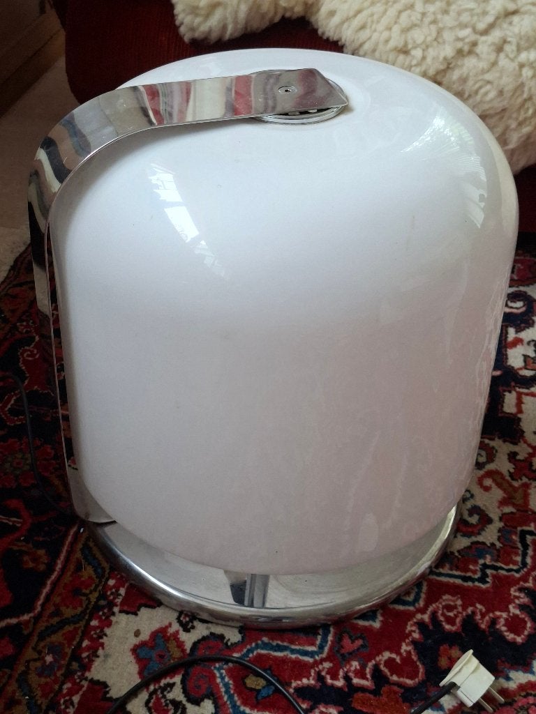 grote Alvise lamp Harvey Guzzini jaren 60 vintage midcentury, Ophalen, Zo goed als nieuw, Kunststof, Minder dan 100 cm