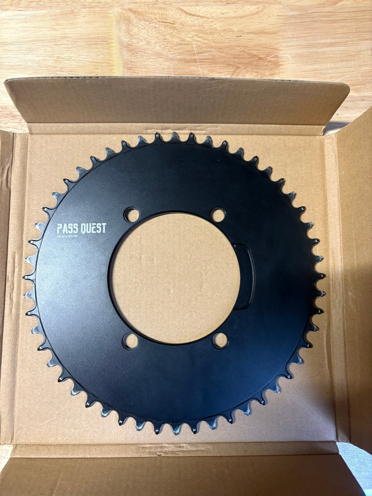 Pass Quest 12s 52T Aero 110 bcd Kettingblad voorblad, Fietsen en Brommers, Fietsonderdelen, Nieuw, Ophalen of Verzenden, Derailleur of Ketting