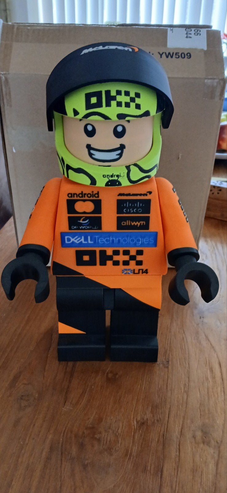 lando norris 3d geprint, Ophalen, Nieuw