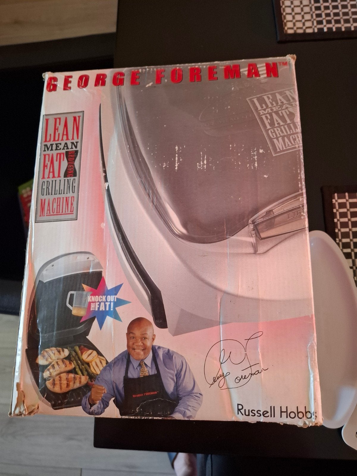 George Foreman Grill - Dubbelzijdig & Broodjeswarmer, Ophalen of Verzenden, Gebruikt