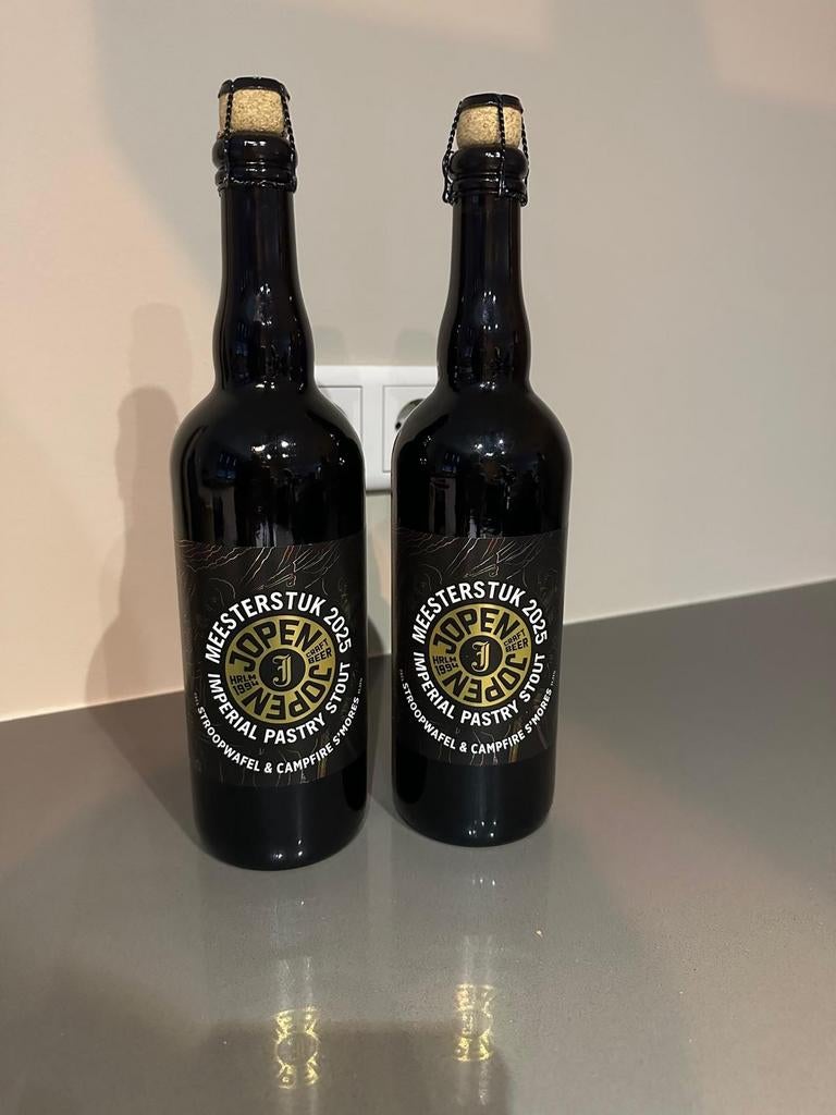 Jopen Meesterstuk 2025, Verzamelen, Biermerken, Nieuw, Flesje(s), Overige merken, Ophalen of Verzenden