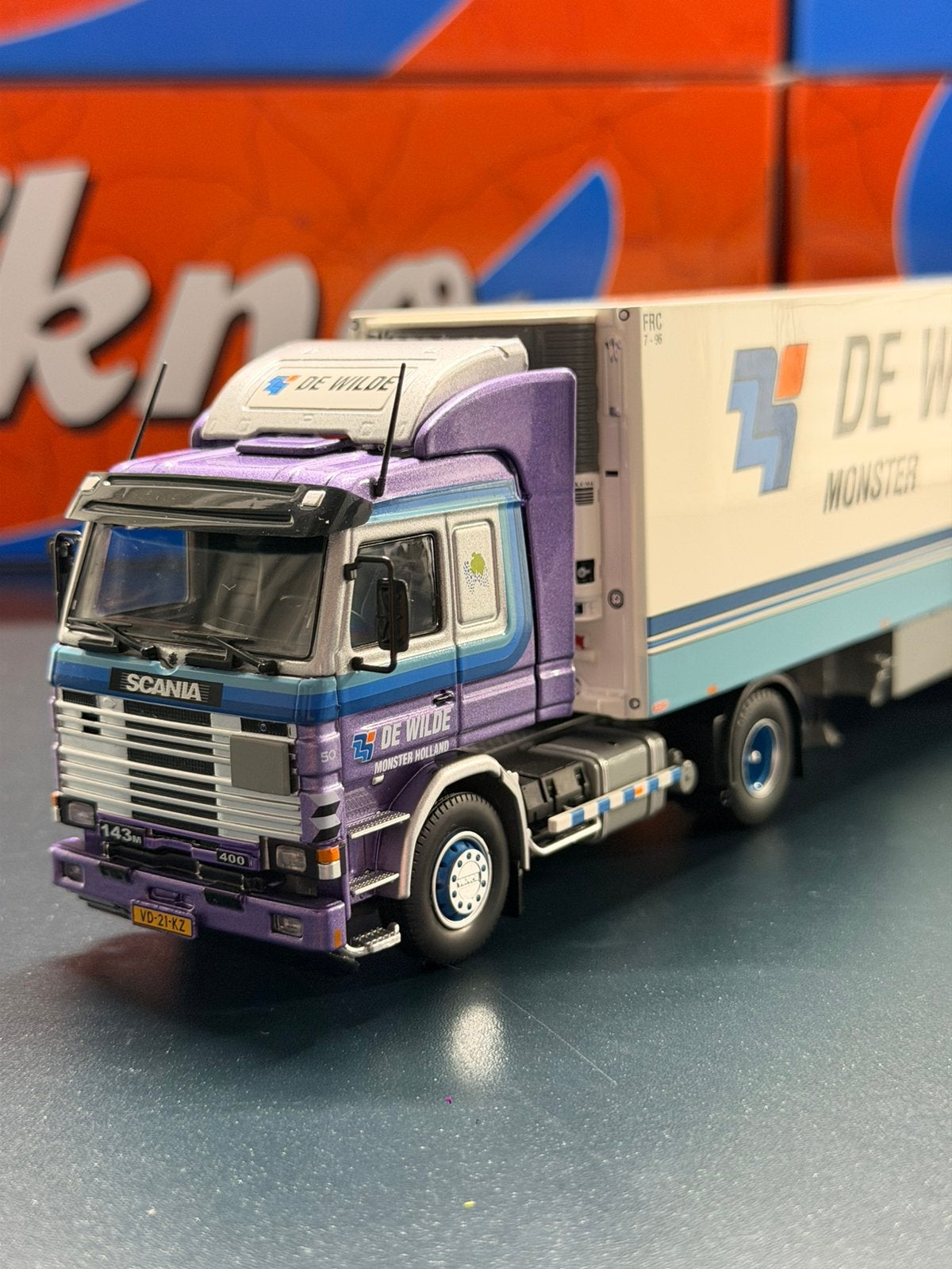 Tekno De Wilde – Scania 143M 400, Ophalen of Verzenden, Zo goed als nieuw, Bus of Vrachtwagen, Tekno