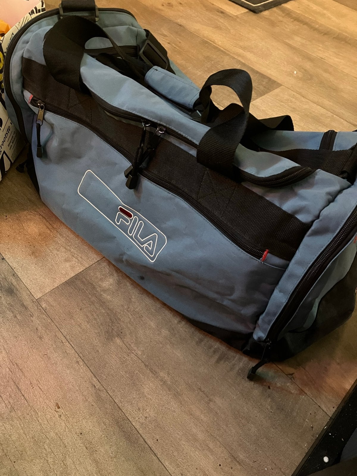 Fila Sporttas / Reistas - Blauw/Zwart, Ophalen of Verzenden, Gebruikt, Unisex volwassen