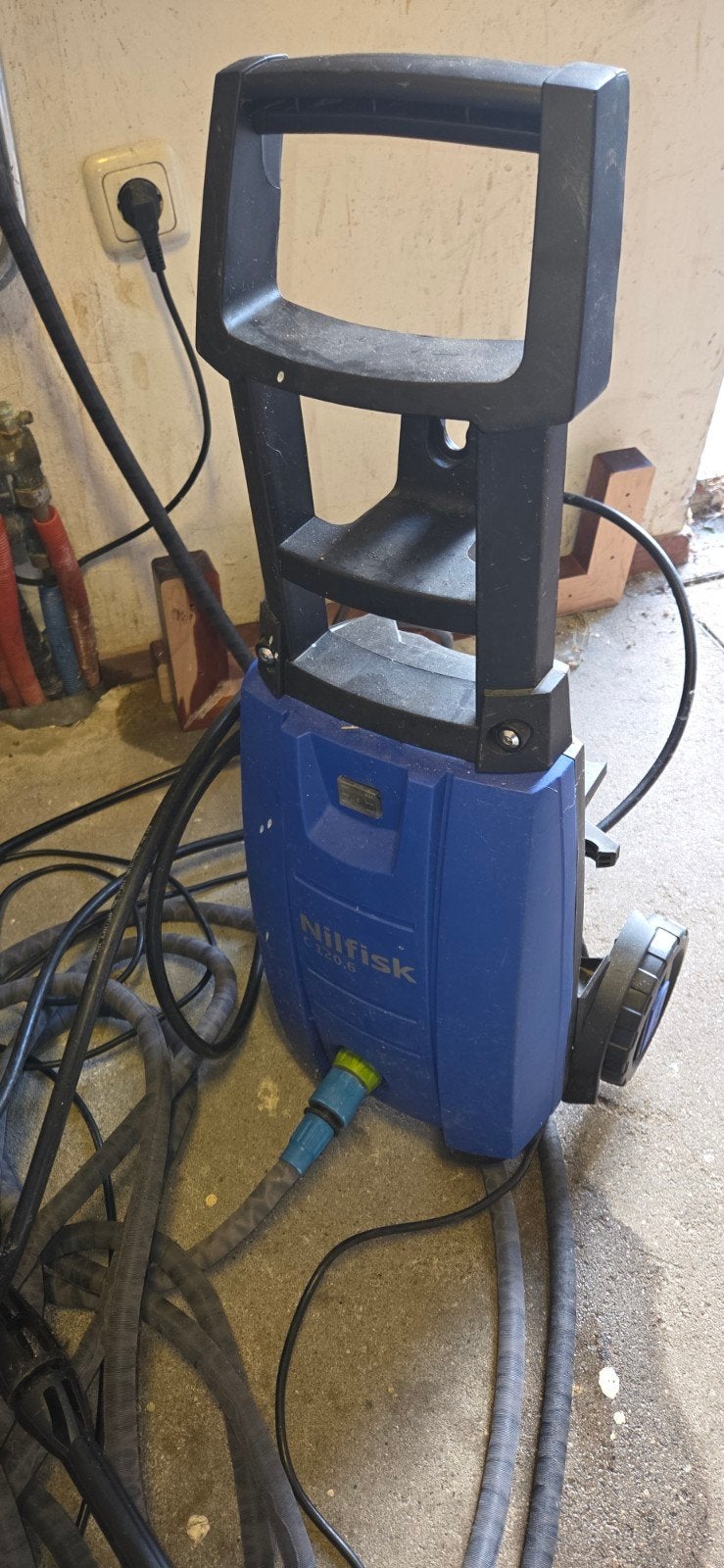 nilfisk hogedrukreiniger, Ophalen of Verzenden, Gebruikt, Elektrisch