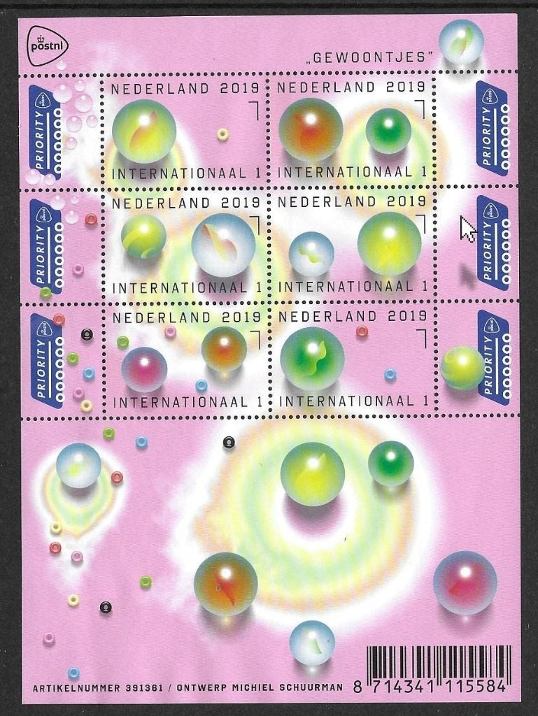 Vel Gewoontjes internationaal, no V3791, postfris, Postzegels en Munten, Ophalen of Verzenden, Postfris