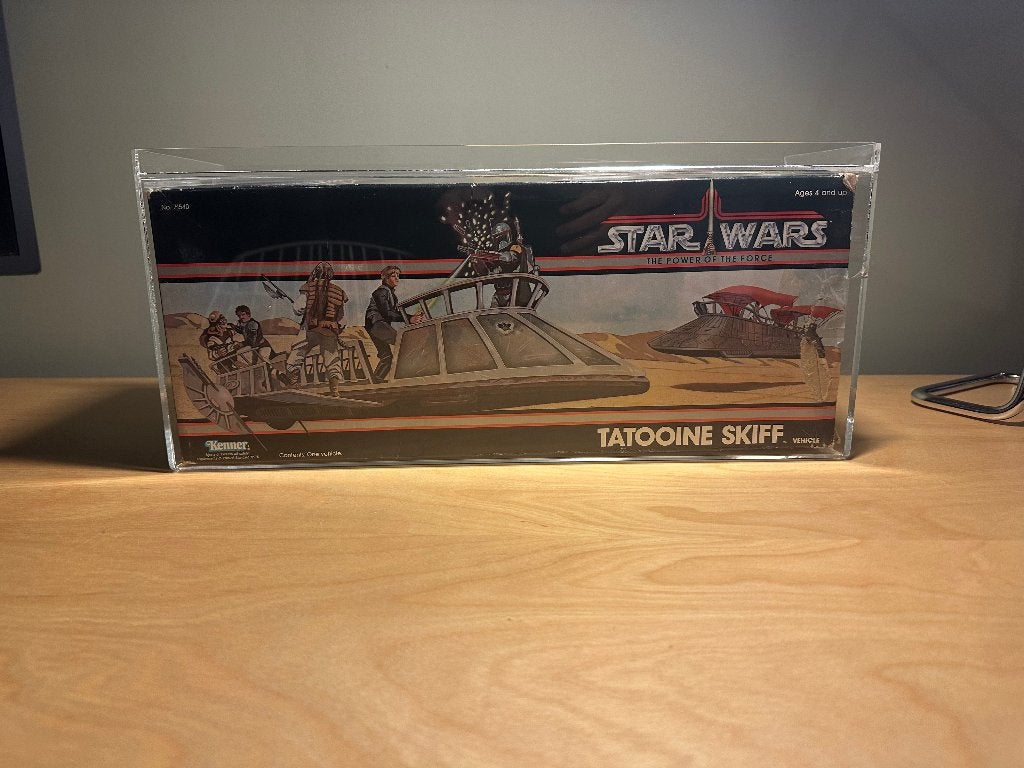 Vintage Star Wars - POTF - Tatooine Skiff, Verzamelen, Ophalen, Gebruikt, Actiefiguurtje