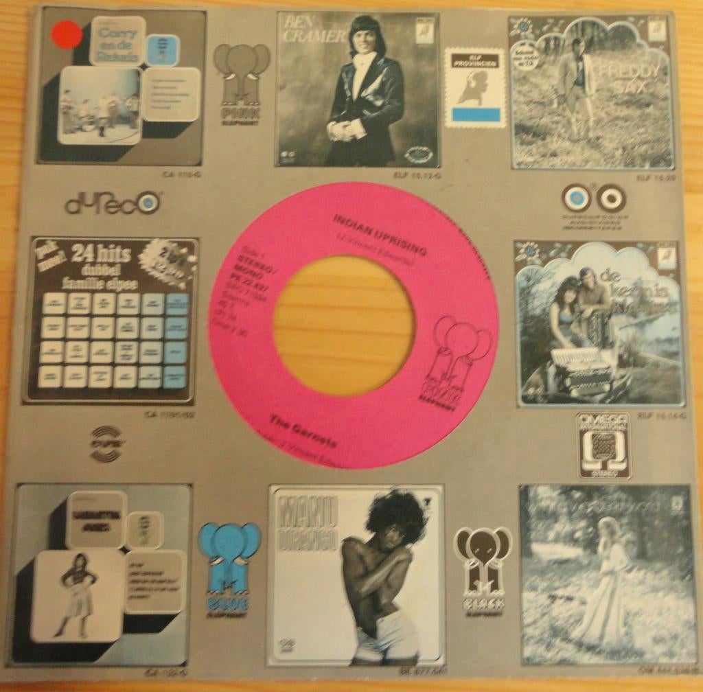 The Garnets > Indian uprising, Gebruikt, 7 inch, Single, Ophalen of Verzenden