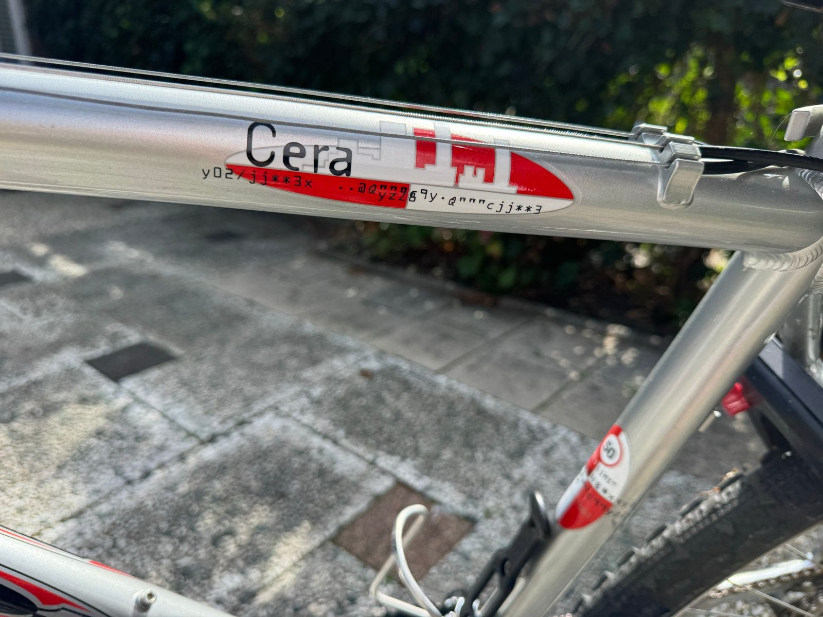 Cera Mountainbike - Zilver/Zwart - Goede Staat, Overige merken, Gebruikt, Hardtail, 49 tot 53 cm