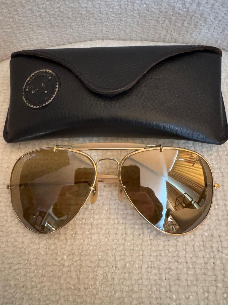 Vintage B&L Ray-Ban RB50 Outdoorsman 62mm zonnebril General, Ray-Ban USA, Gebruikt, Zonnebril, Overige kleuren