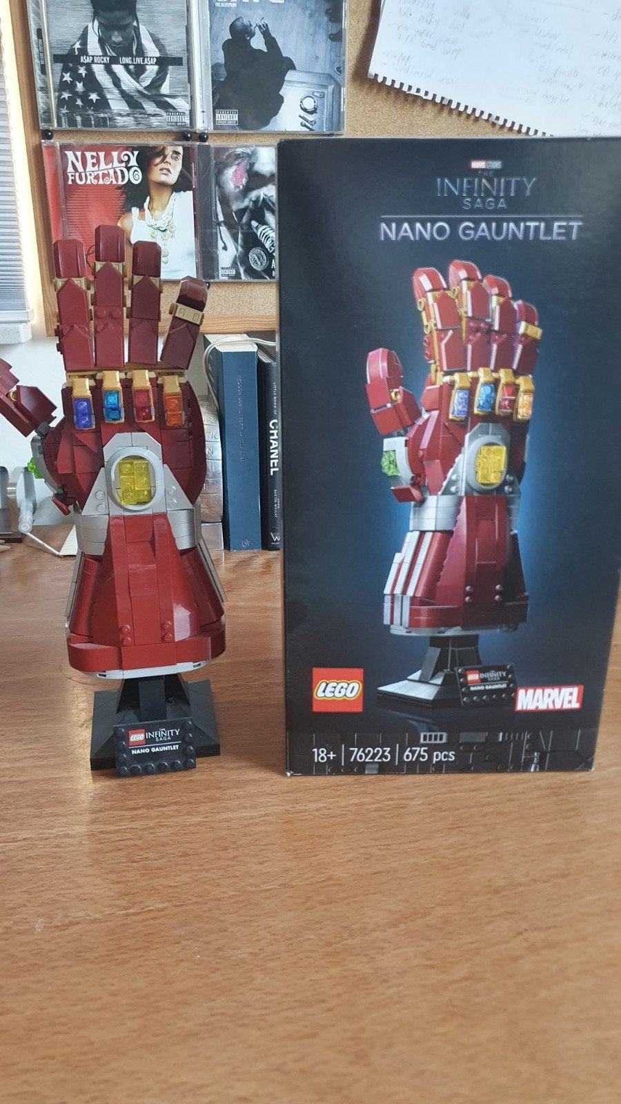 LEGO Marvel Infinity Saga Nano Gauntlet 76223, Ophalen of Verzenden, Zo goed als nieuw