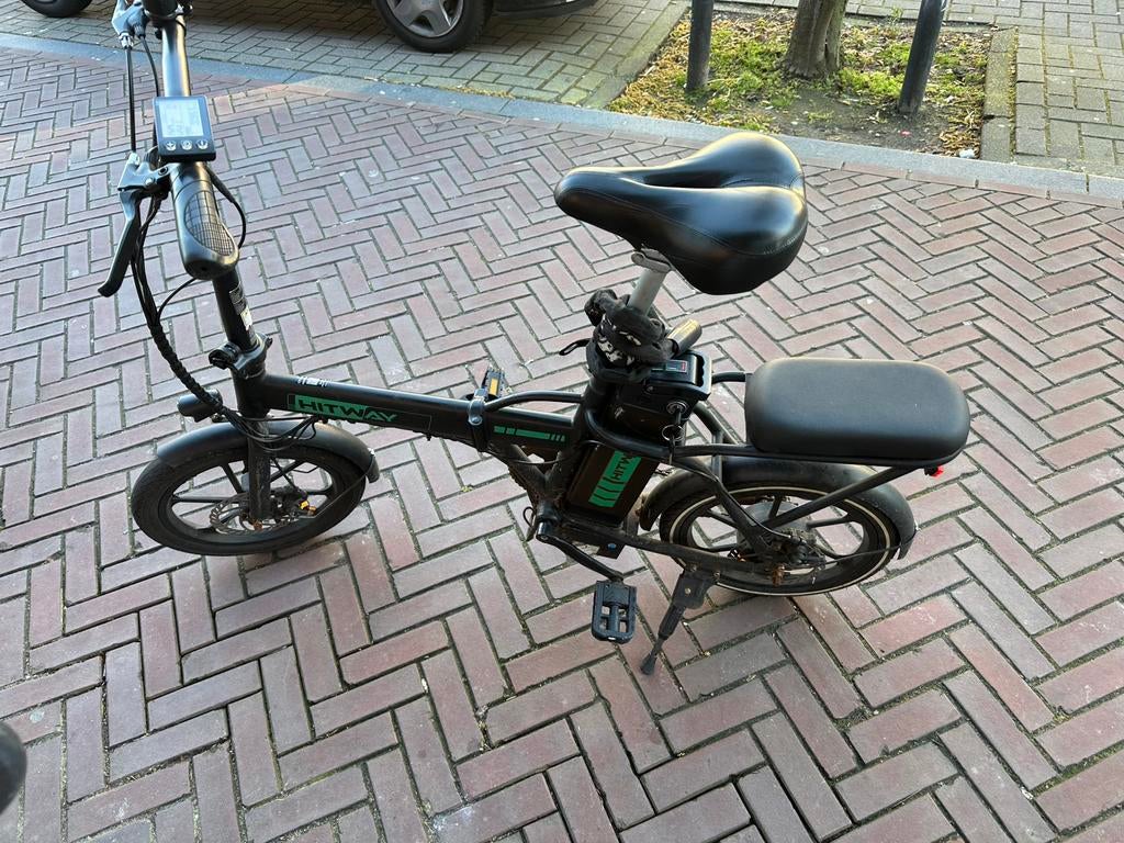 elektrische fiets, hitway bk5, Fietsen en Brommers, Fietsen | Driewielfietsen, Ophalen of Verzenden, Zo goed als nieuw