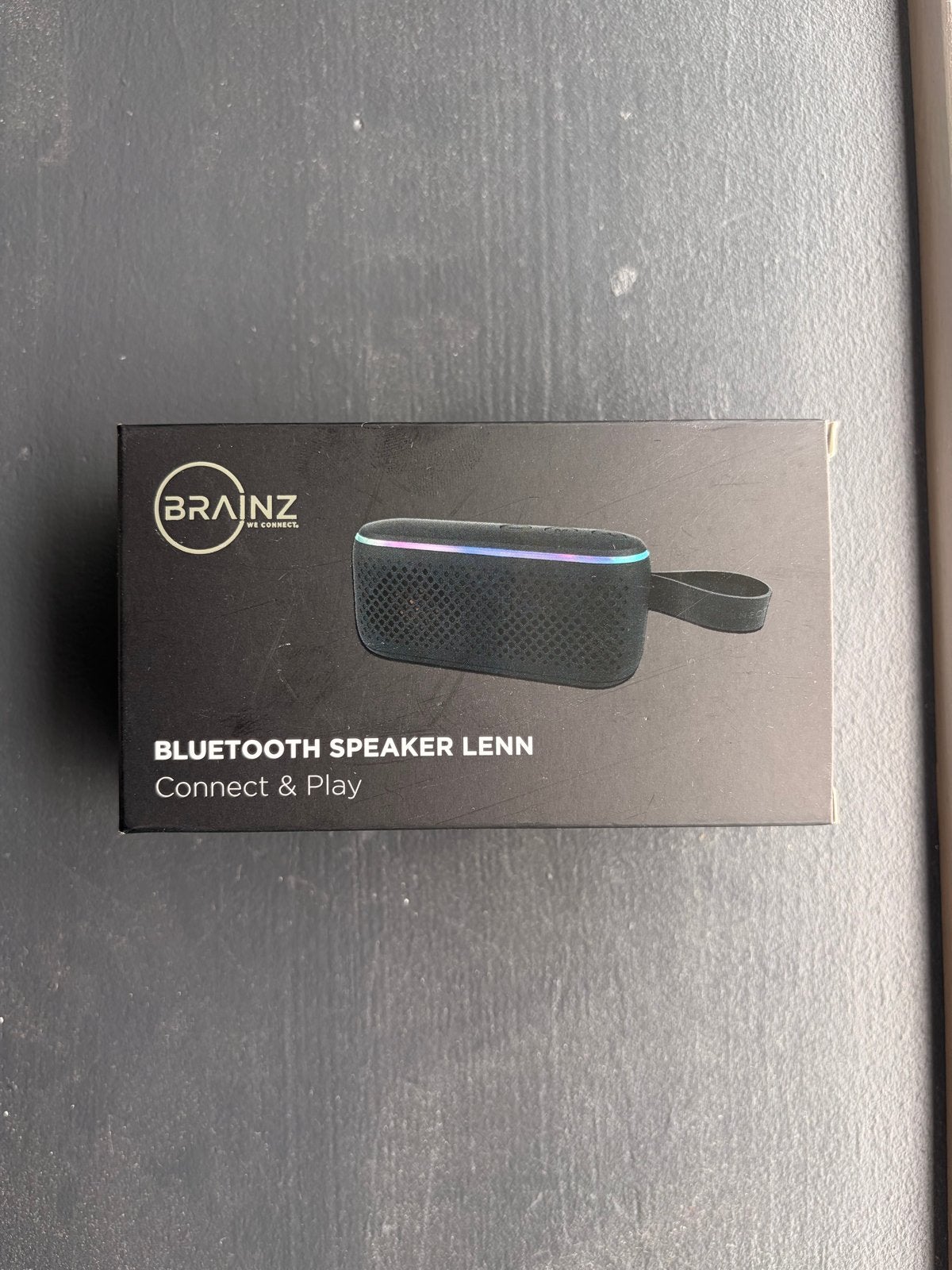BRAINZ Bluetooth Speaker Lenn met LED-verlichting, Overige merken, Nieuw, Ophalen of Verzenden, Draagbare speaker