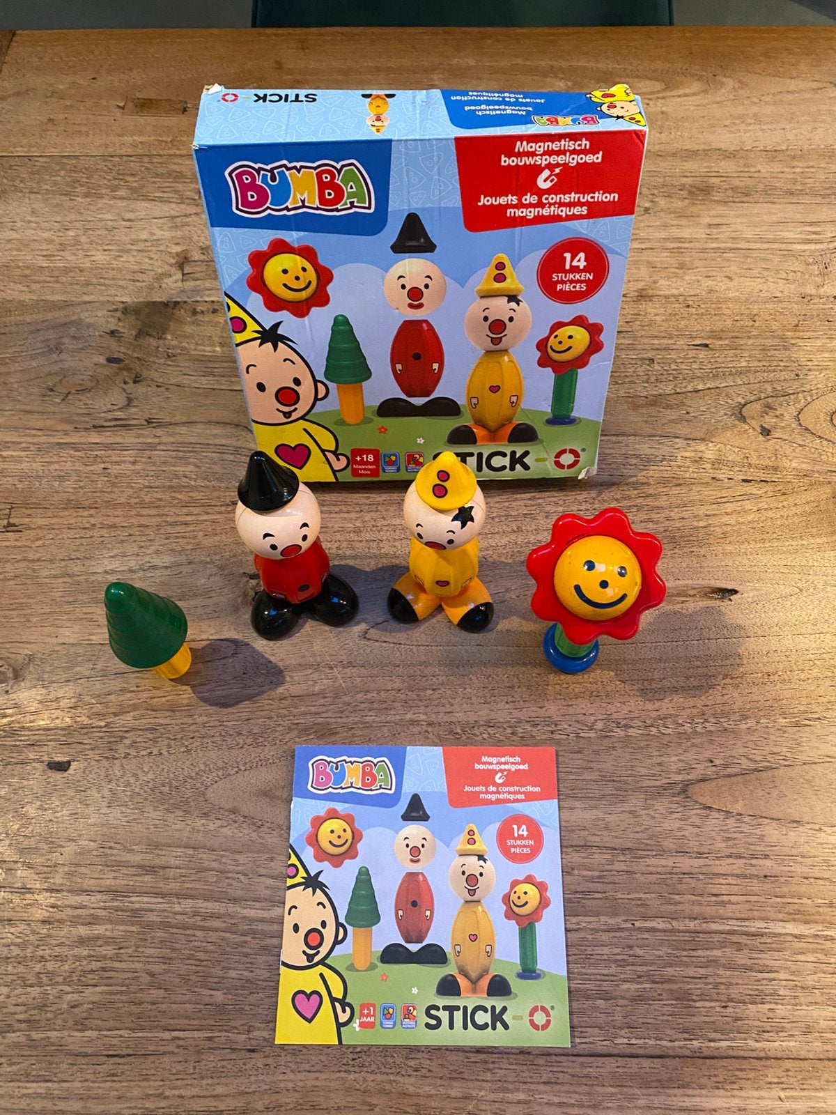 Bumba Stick magmetisch bouwspeelgoed, zgan, Ophalen of Verzenden, Zo goed als nieuw, Overige merken