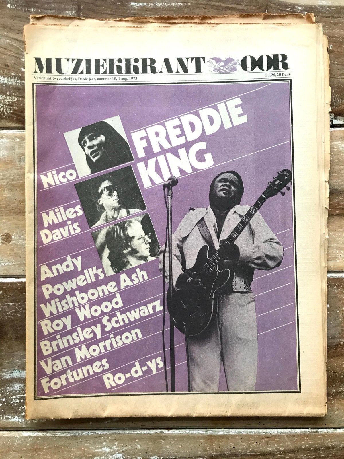 Muziekkrant OOR 1973 VAN MORRISON Fortunes NICO Wishbone Ash, Ophalen of Verzenden, Muziek, Film of Tv