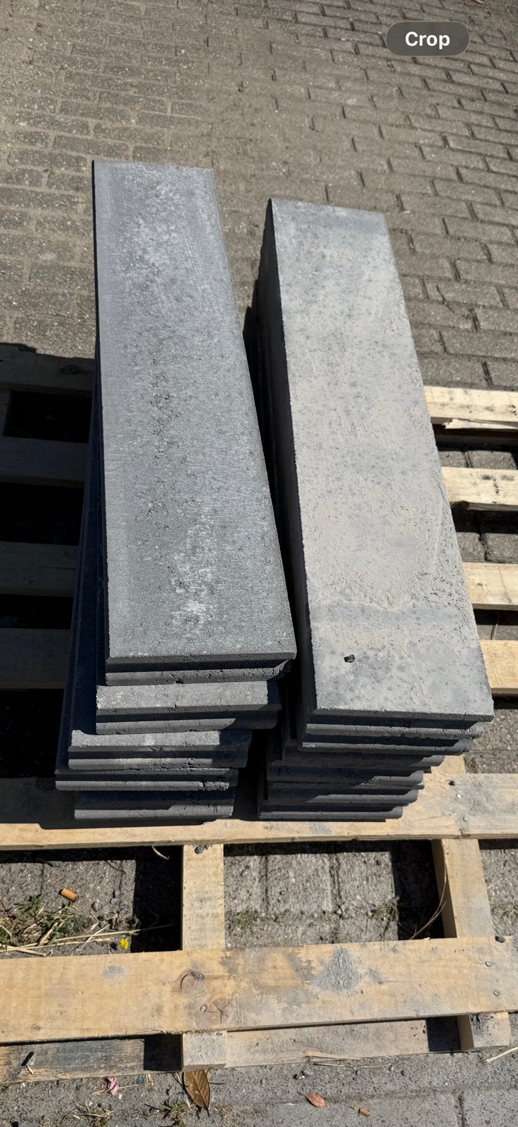 12x opsluitbanden 6x20x100 cm – samen €15, Tuin en Terras, Bielzen en Borders, Ophalen, Zo goed als nieuw, 100 tot 200 cm, Minder dan 25 cm