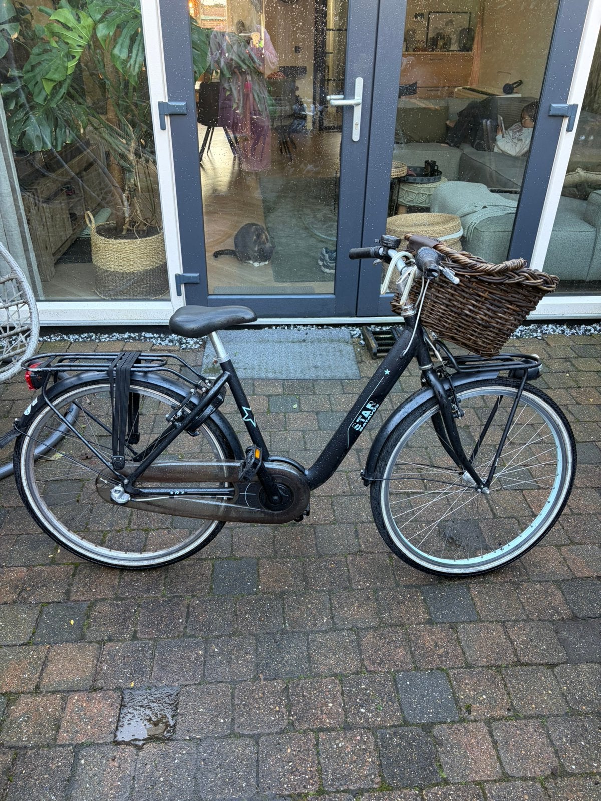 Batavus star zwart 26 inch versnellingen mand meisje, Versnellingen, Batavus, Ophalen of Verzenden, Zo goed als nieuw