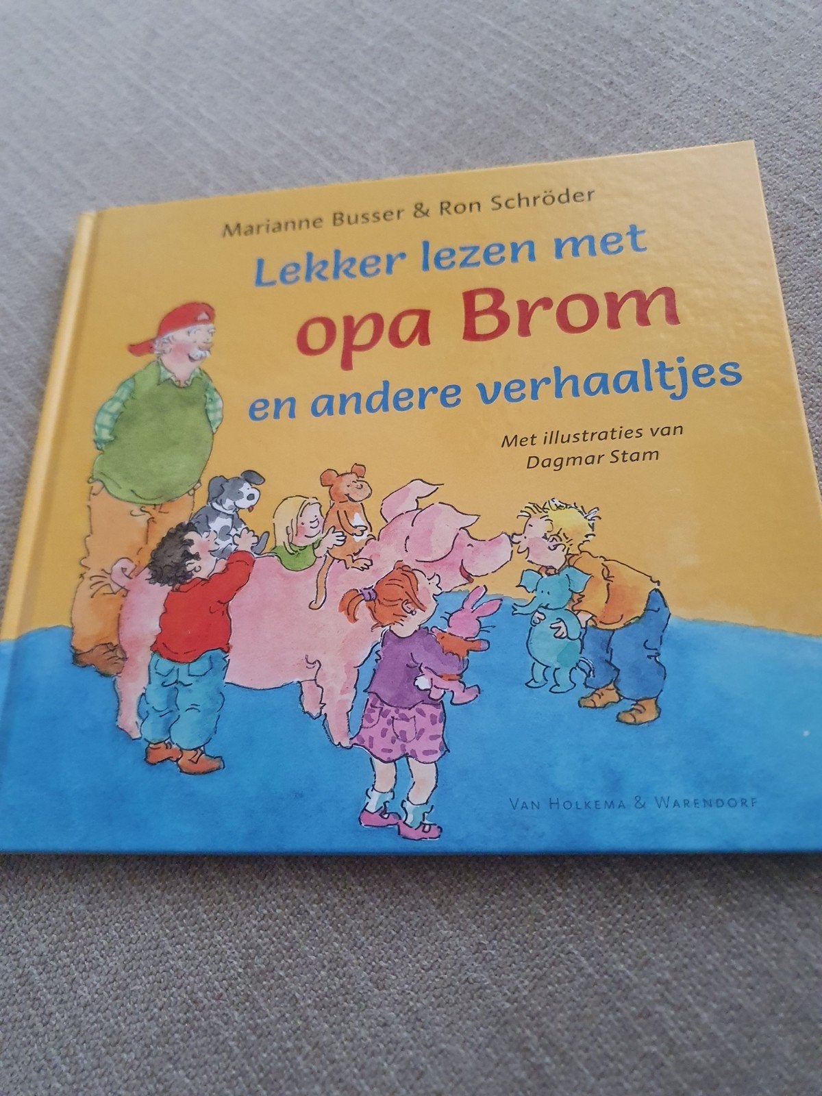 Lekker lezen met opa Brom en andere verhaaltjes, Boeken, Ophalen of Verzenden, Zo goed als nieuw