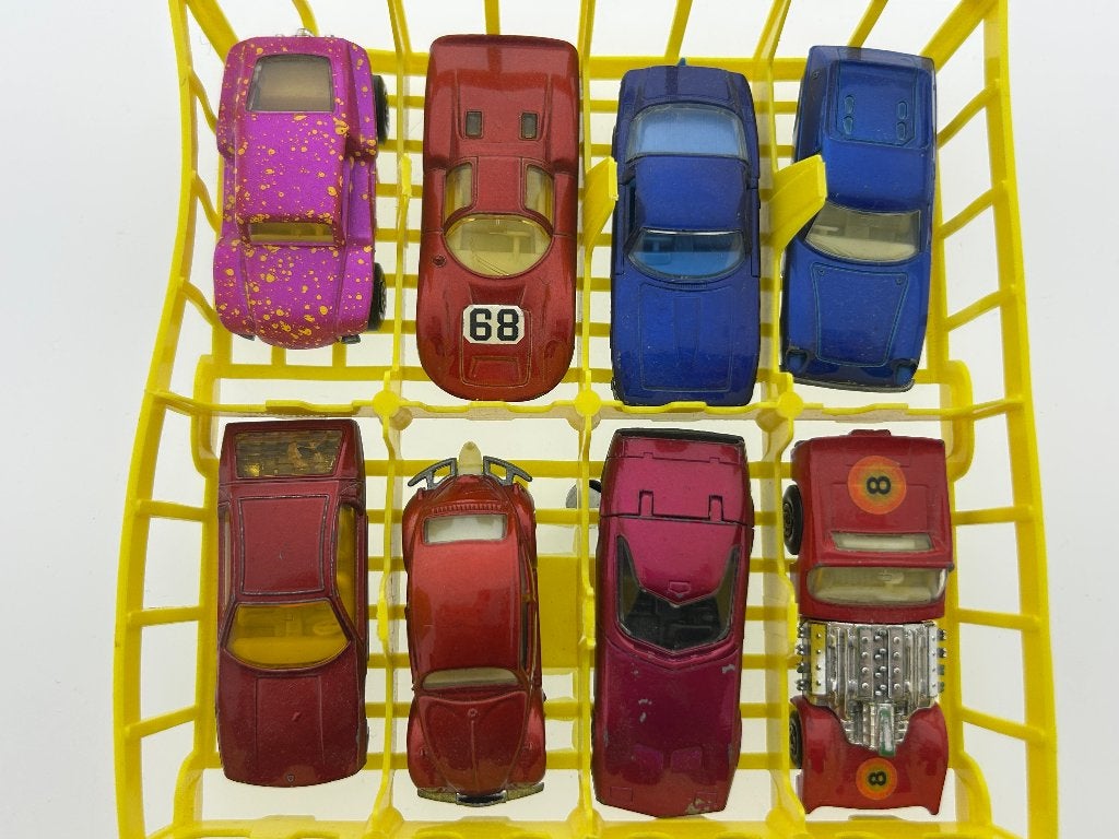 8 Miniatuur Matchbox Lesney Speelgoedvoertuigen, Verzenden, Gebruikt