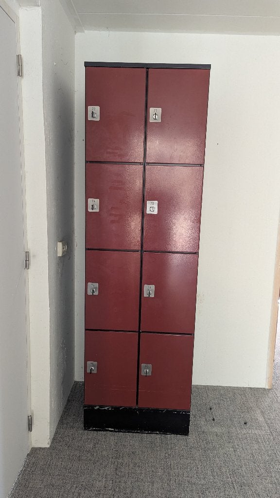 kluisje / locker, Ophalen, Gebruikt