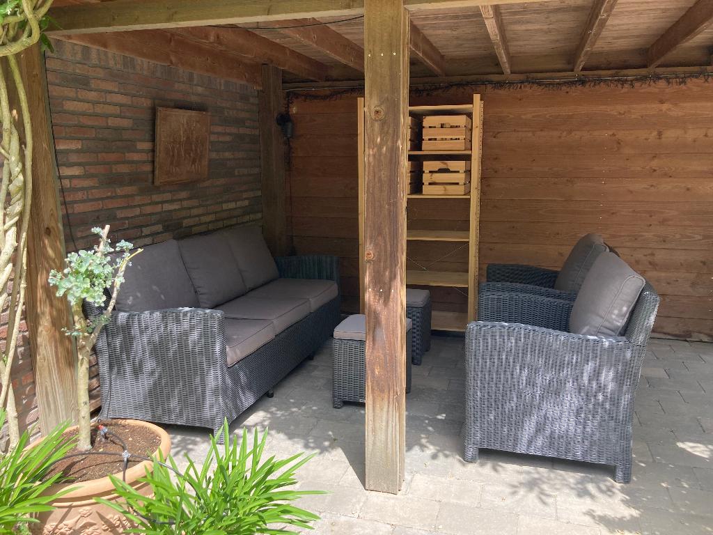Kettler Palma loungeset met kussens zo goed als nieuw!, Ophalen, 5 zitplaatsen, Kunststof, Loungeset