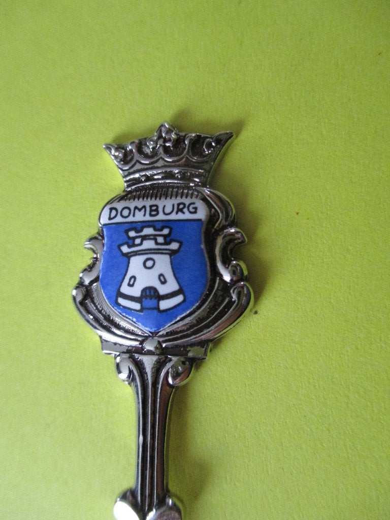 Lepeltje gemeentewapen Domburg, Verzenden, Zo goed als nieuw