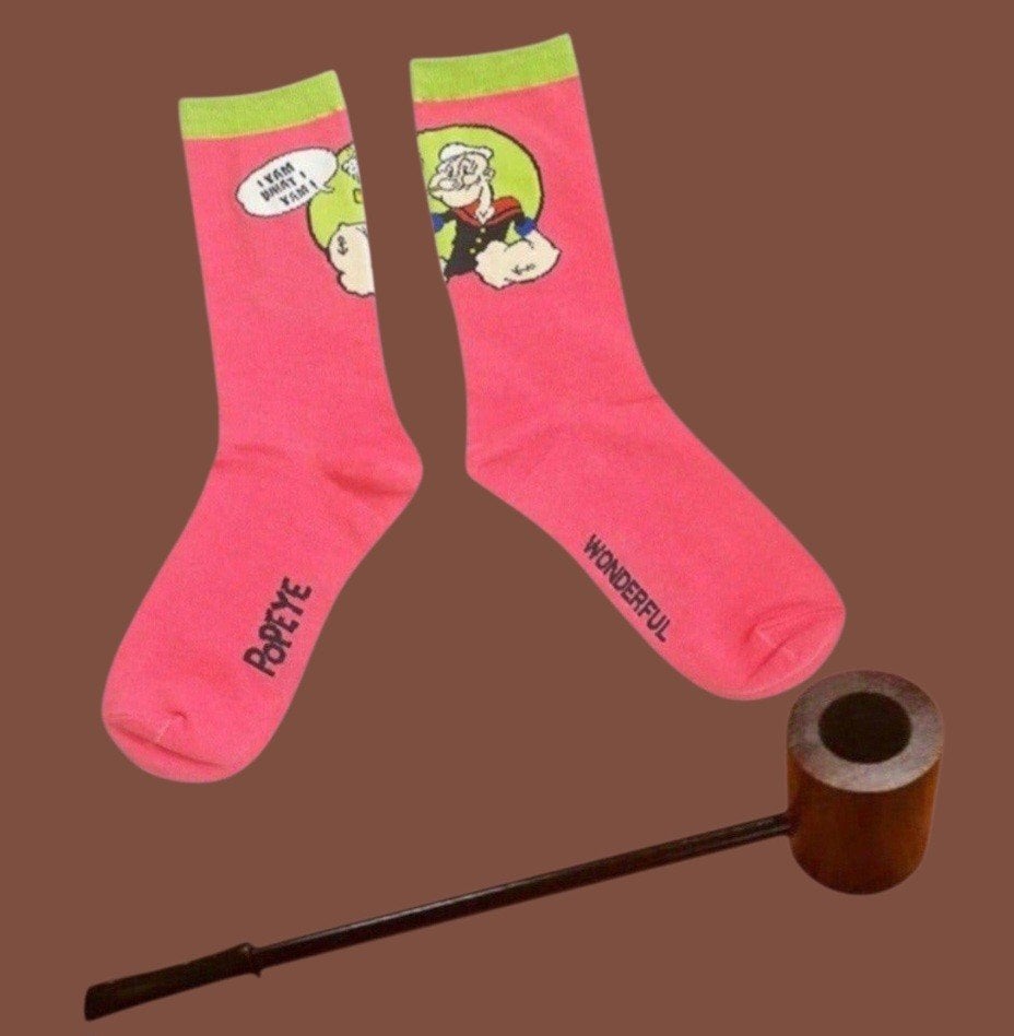 POPEYE SOKKEN + PIJPJE POPEYE, Kleding | Heren, Ophalen of Verzenden, Nieuw