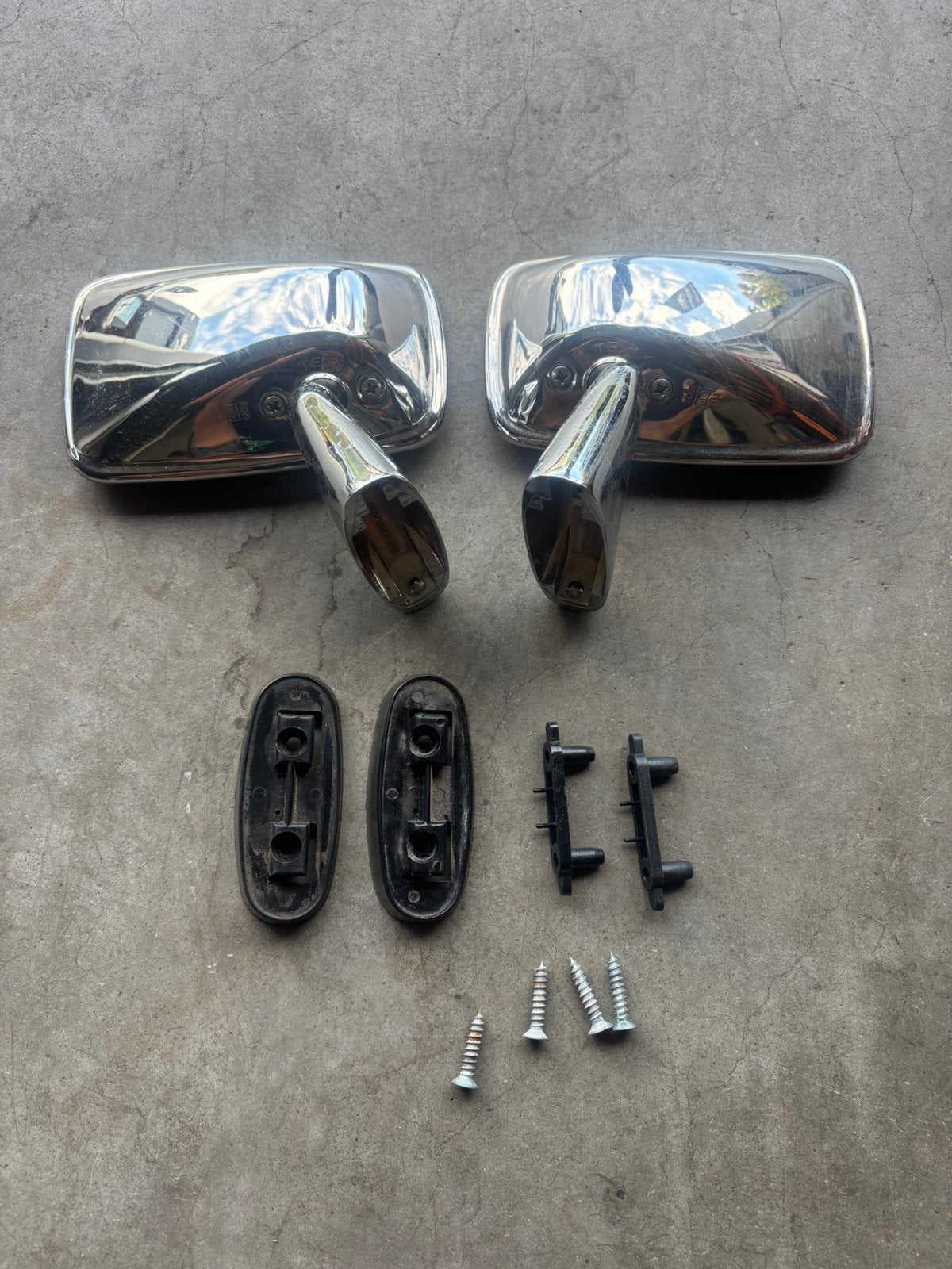 Setjes tex spiegels voor de Classic mini, Ophalen, Gebruikt, Mini