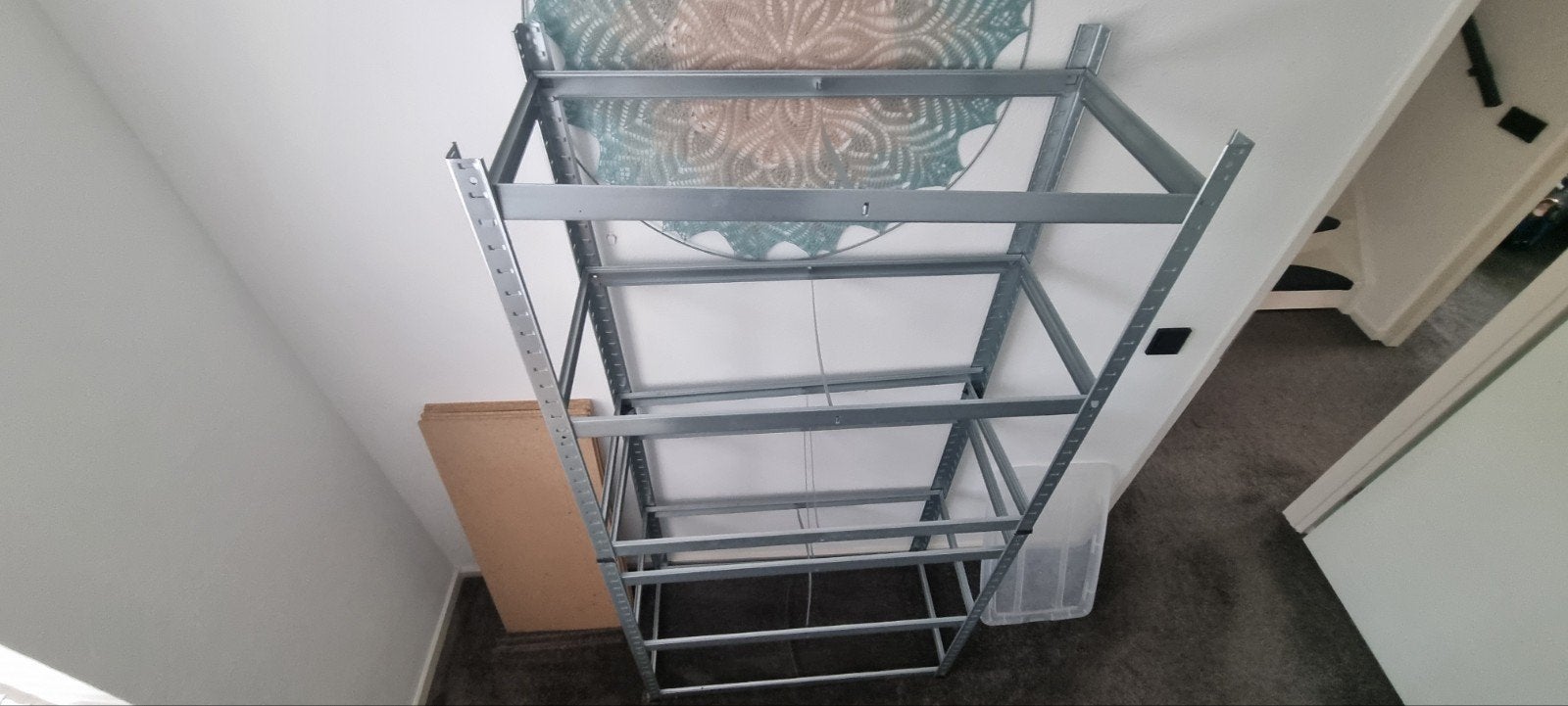 Gebruikte stellingkast met 6 schappen - 2x klein of 1x groot, Ophalen, Gebruikt