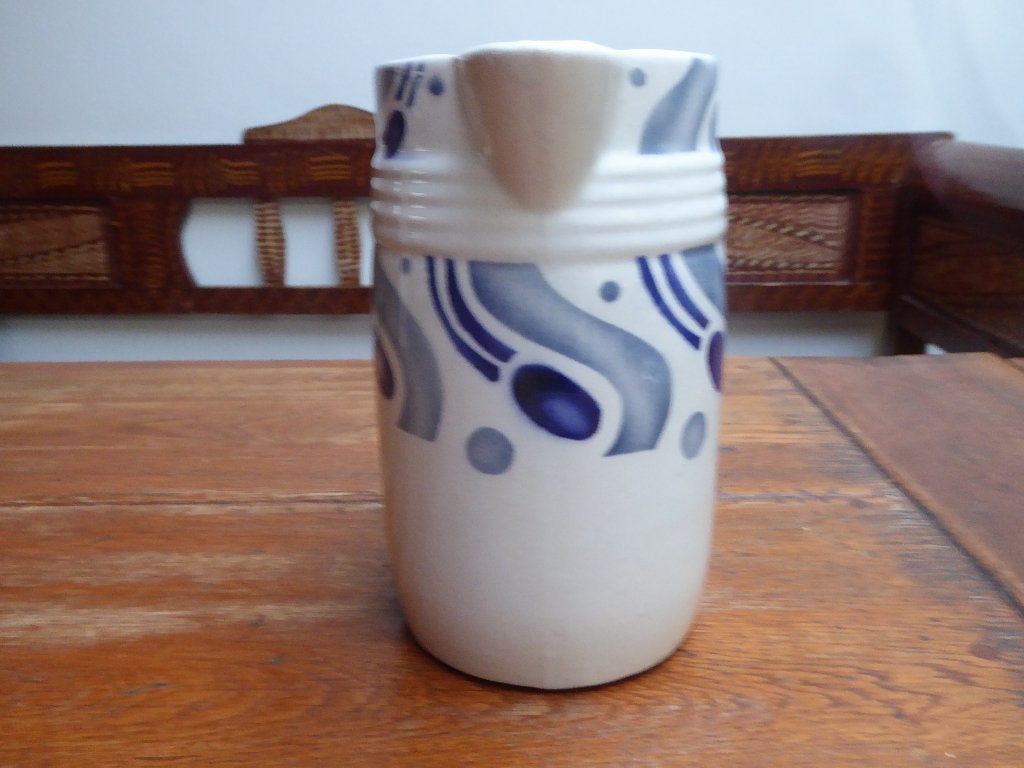 Art deco keramiek melkkan, Ophalen of Verzenden