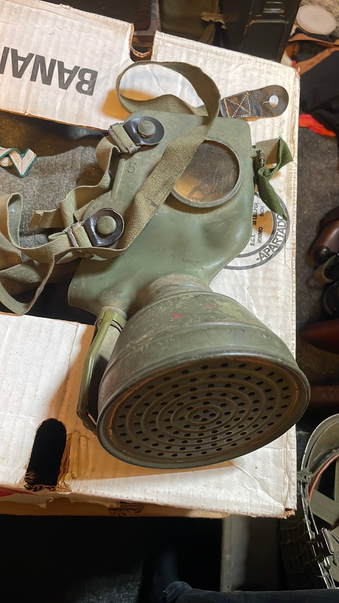 Nederlands gasmasker, Ophalen of Verzenden, Nederland, Overige typen