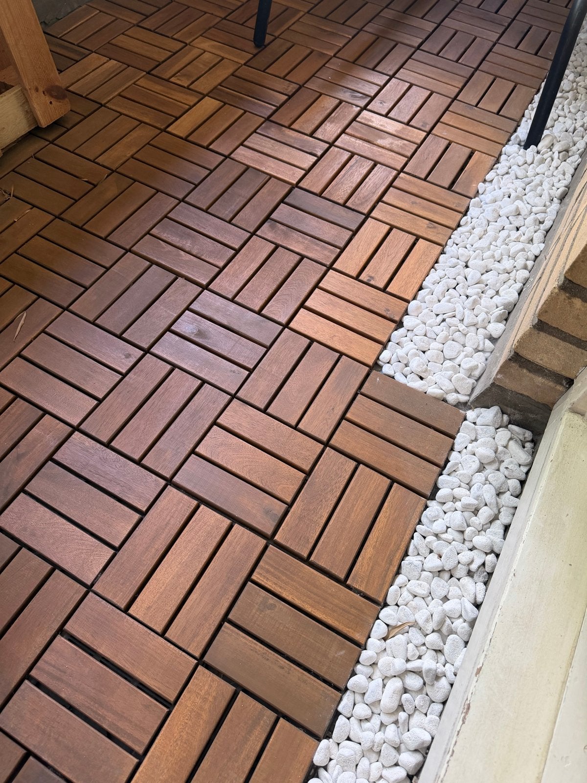 IKEA RUNNEN Vlonders - 45 stuks + extra's, Ophalen, Zo goed als nieuw, Hout