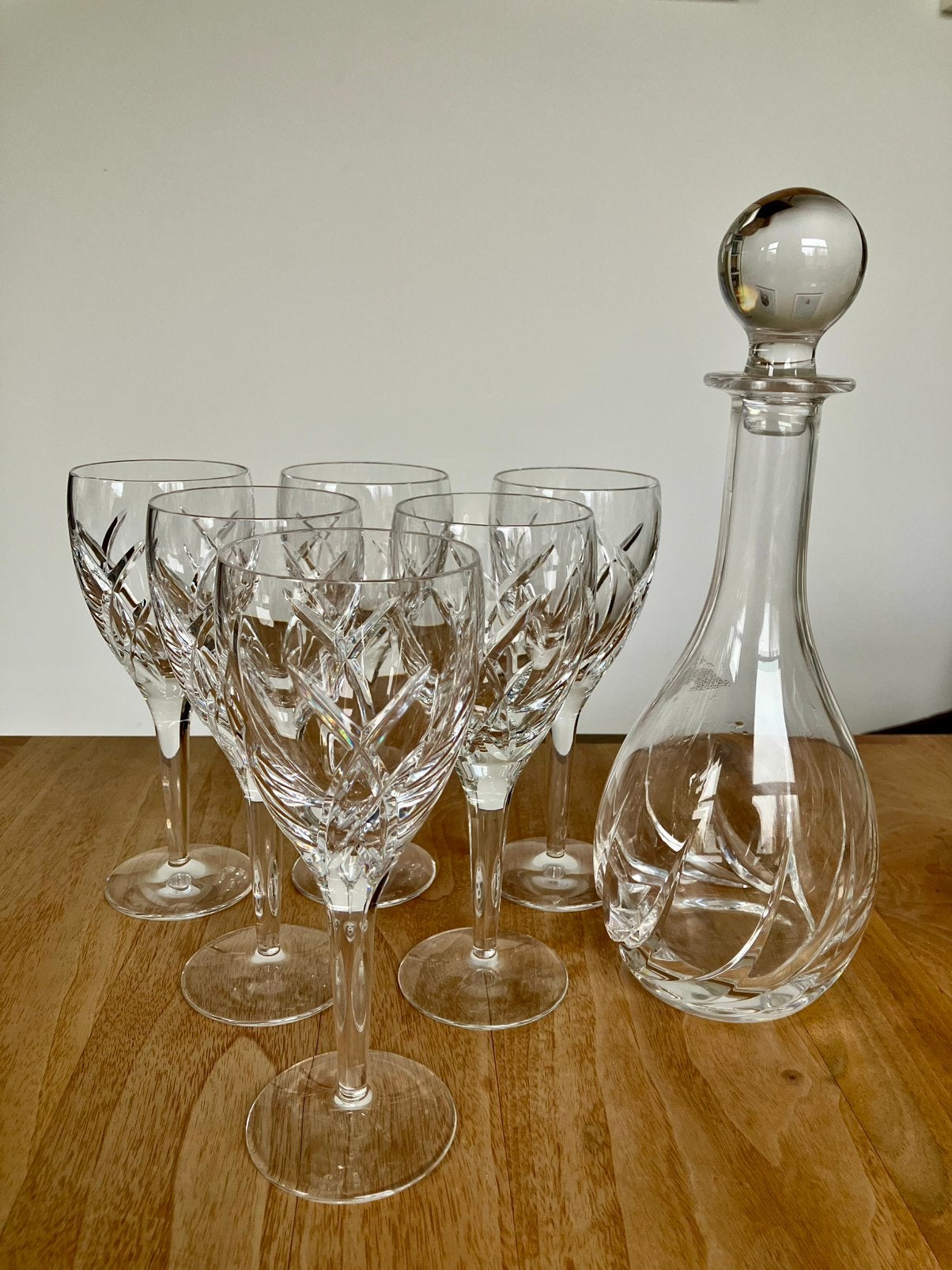 Waterford Crystal John Rocha 6 wijnglazen, Ophalen of Verzenden
