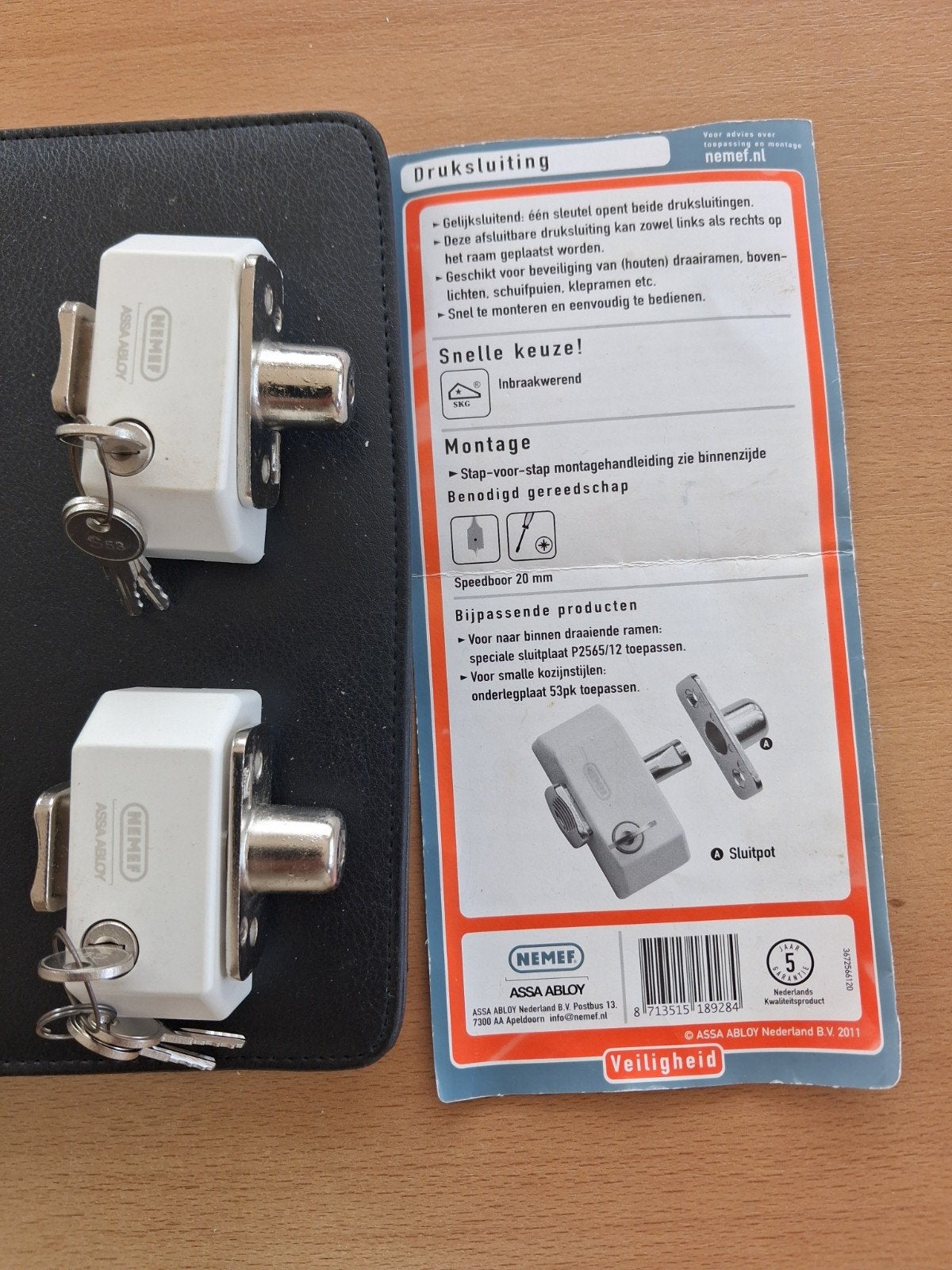 Beveiligings sloten, Ophalen, Nieuw, Slot